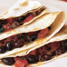 Black Bean Quesadillas with Corn Salsa