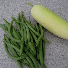 Cucumber, Green Bean and Dill salad
