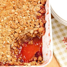 Apple Cranberry Oat Crumble