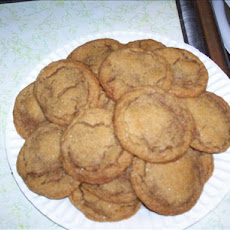 Gluten Free Gingersnap Cookies