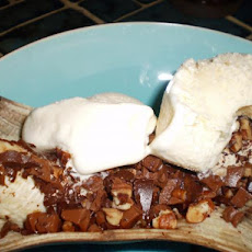 Baked Banana Split
