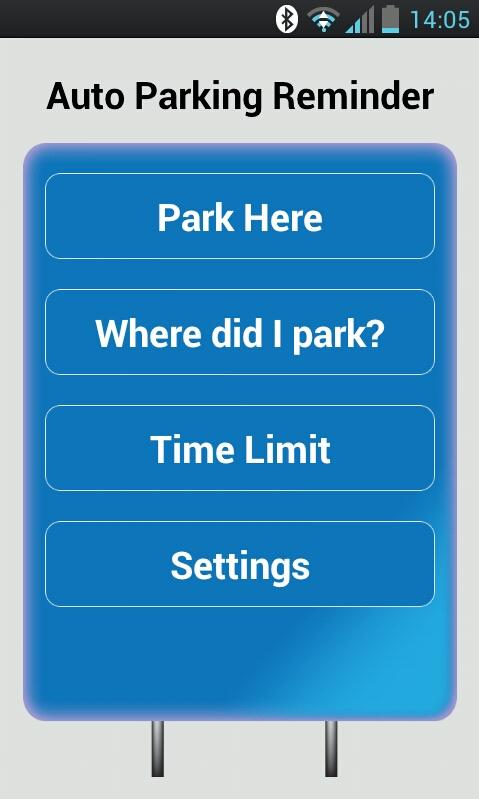 Android application Auto Parking Reminder Pro screenshort