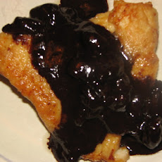 Chicken Breasts With Brandied Cherry-Chocolate Sauce
