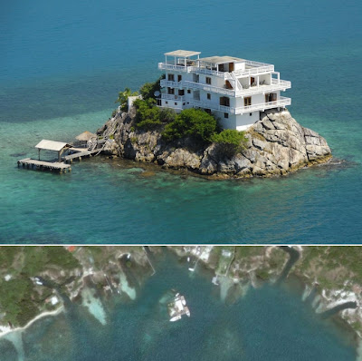 5 Isole con Villa da Sogno... Inabitate. Alla Faccia di chi Lavora Foto 5 Isole con Villa da Sogno... Inabitate. Alla Faccia di chi Lavora Dunbar%20Rock%20Honduras