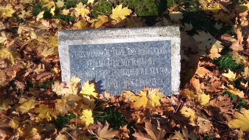 Gore Park Dedication Stone