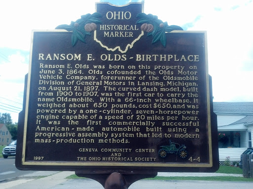 R.E. Olds Birthplace 