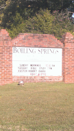 Boiling Springs Primitive Baptist Church Of Christ