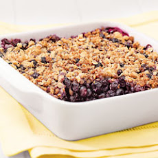 Pole Position Blueberry Crisp