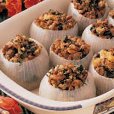 Meaty Stuffed Onions