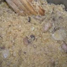 Quinoa with Mushrooms