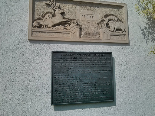 Geschichte der Stadt Hirschberg am Rathaus