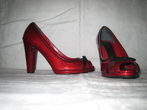 sexy red high heels for sexy  woman