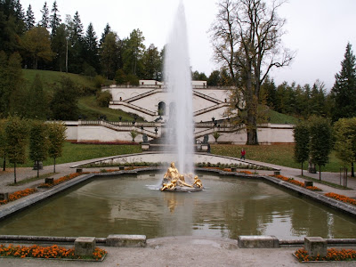 Im Allg�u Urlaub machen. Schloss Linderhof
