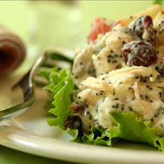 Chicken Salad  Sandwiches With Poppy Seed Dressing