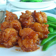 Prawns With Almond Sauce