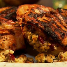 Cranberry Pecan Stuffed Pork Chops
