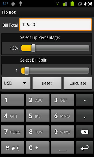 Tip Bot - Tip Calculator