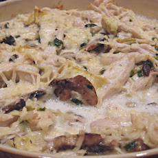Artichoke--Chicken Casserole
