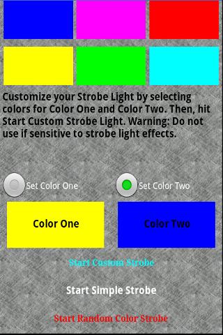strobe-light-express for android screenshot
