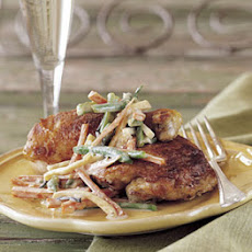 Chicken with Truffles and Champagne Sauce