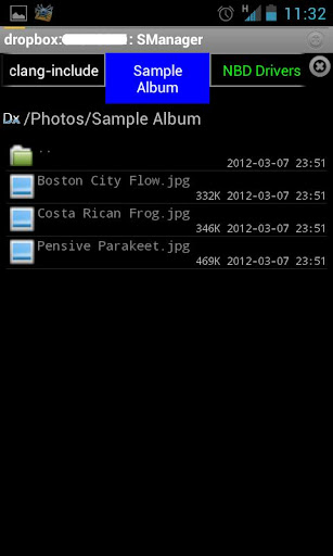 SManager Dropbox addon