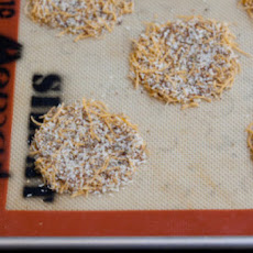 Herbed Cheddar Parmesan Crisps