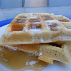 Peanut Butter & Jelly Waffles