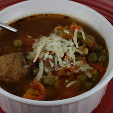 CrockPot Albondigas (Meatball) Soup