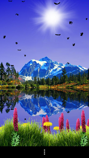 Mountain Lake Live Wallpaper