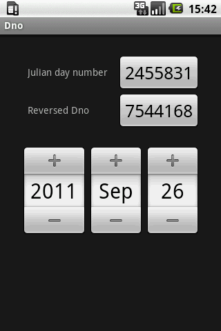 Julian day number