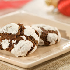 Fudgy Crinkle Cookies