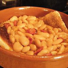 In The Night Kitchen; Morcilla with Butter Beans