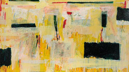 <strong>Nitobe I</strong>
<br />Acrylic & graphite on canvas
<br />58” x 104”
<br />1981
<br />Private collection: West Vancouver
