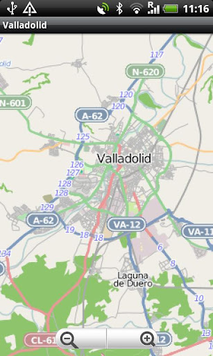 Valladolid Street Map
