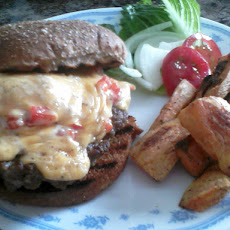 Cheese and Pimento Burgers