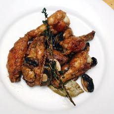 Dinner Tonight: Ferran Adrià's Chicken Wings with Mushrooms