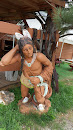 Whispering Pines Wooden Indian