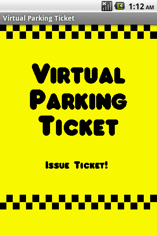 Virtual Parking Ticket