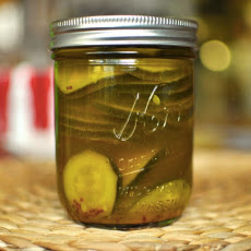 Curried Pickled Zucchini
