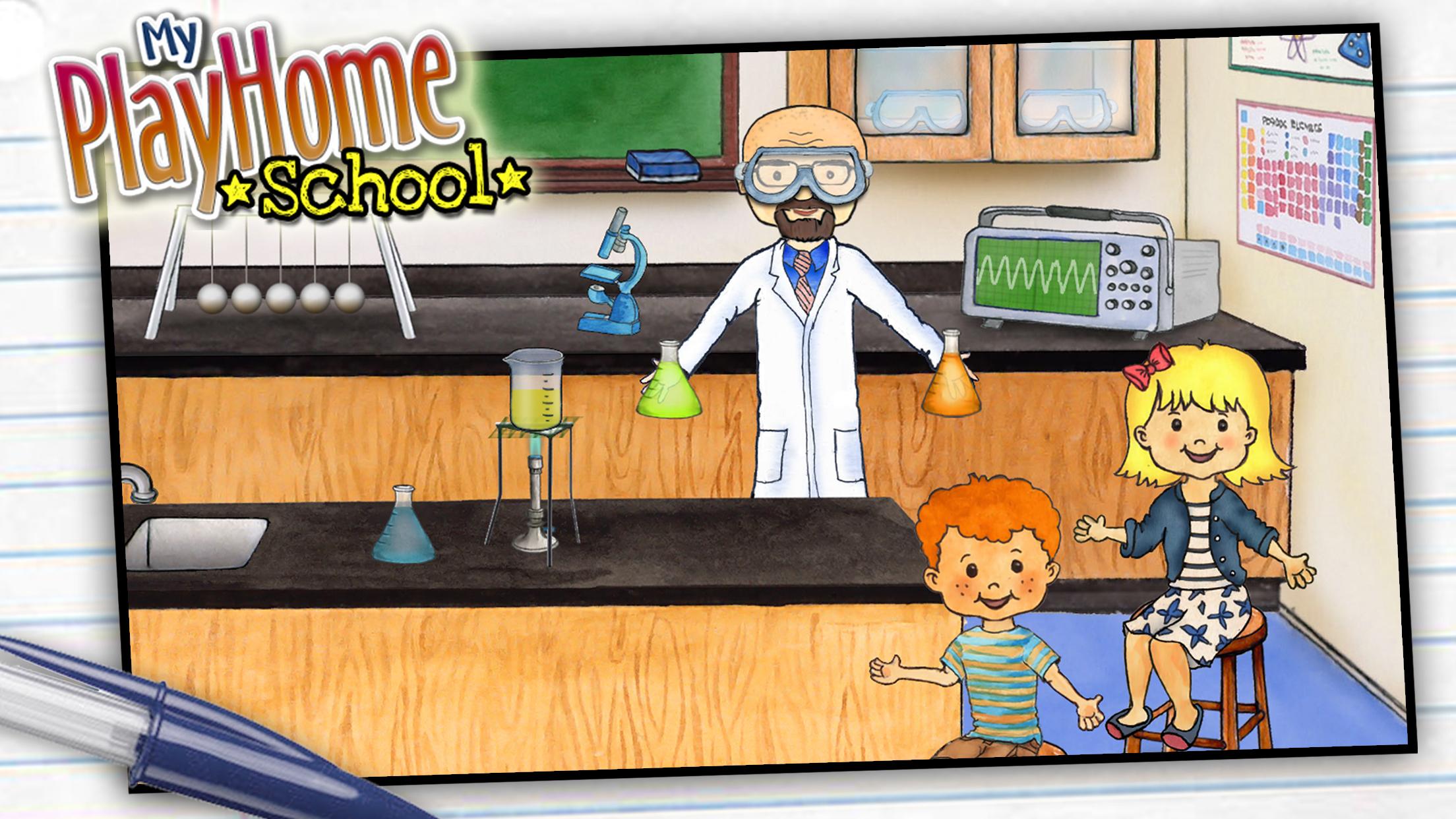 Android application My PlayHome School screenshort