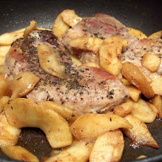 Pork Loin Chops With Cinnamon Apples
