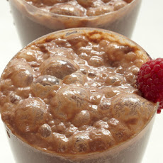 Chocolate Raspberry Fizz