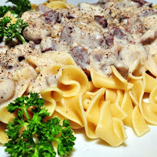 Beef Stroganoff