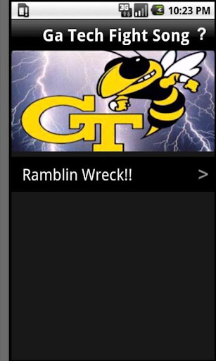 GA Tech Ramblin wreck song