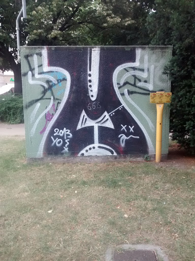 Graffiti Friedberger Anlage