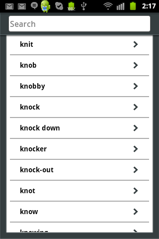 Dictionary 4 English - Arabic