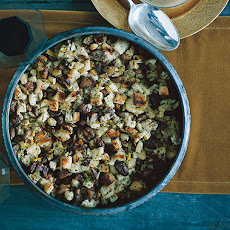 Chestnut, Leek, and Apple Stuffing