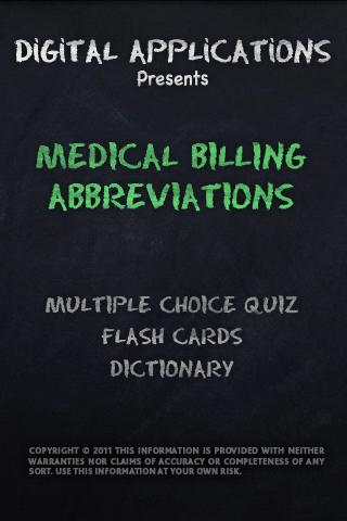 MEDICAL BILLING ABBREVIATIONS