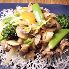 Robi's Steak and Bok Choy Stir Fry