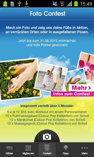 【免費健康App】Scholl Schrittzähler-APP點子